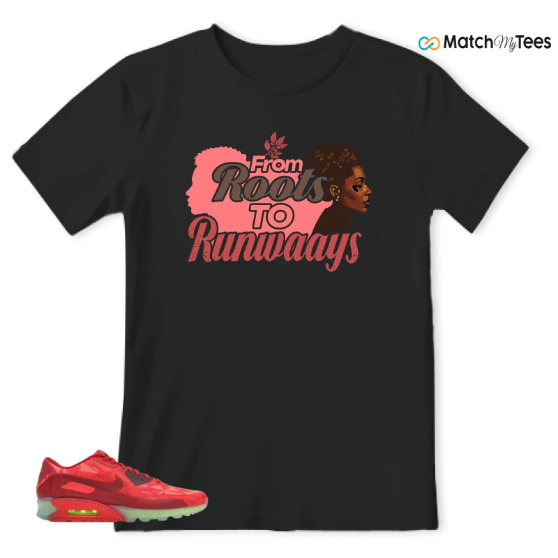 NIKE AIR MAX 90 ICE GYM RED SNEAKER Matching Tees t-shirt