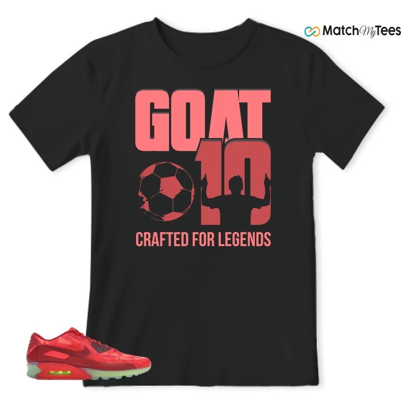 NIKE AIR MAX 90 ICE GYM RED SNEAKER Matching Tees t-shirt