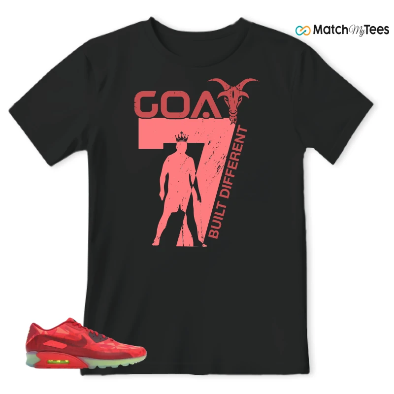 NIKE AIR MAX 90 ICE GYM RED SNEAKER Matching Tees t-shirt