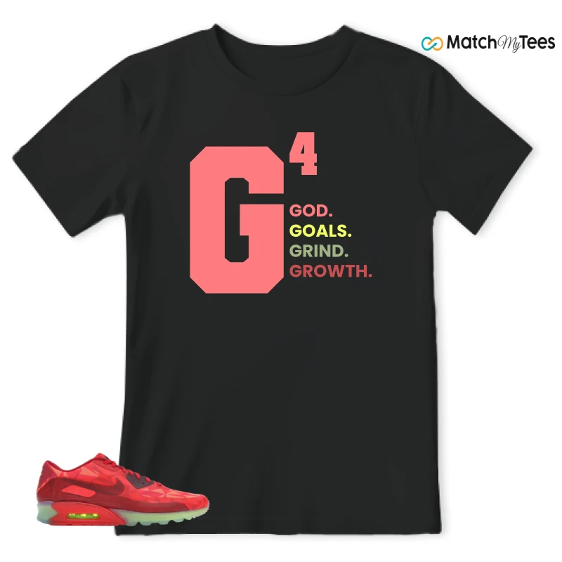 NIKE AIR MAX 90 ICE GYM RED SNEAKER Matching Tees t-shirt