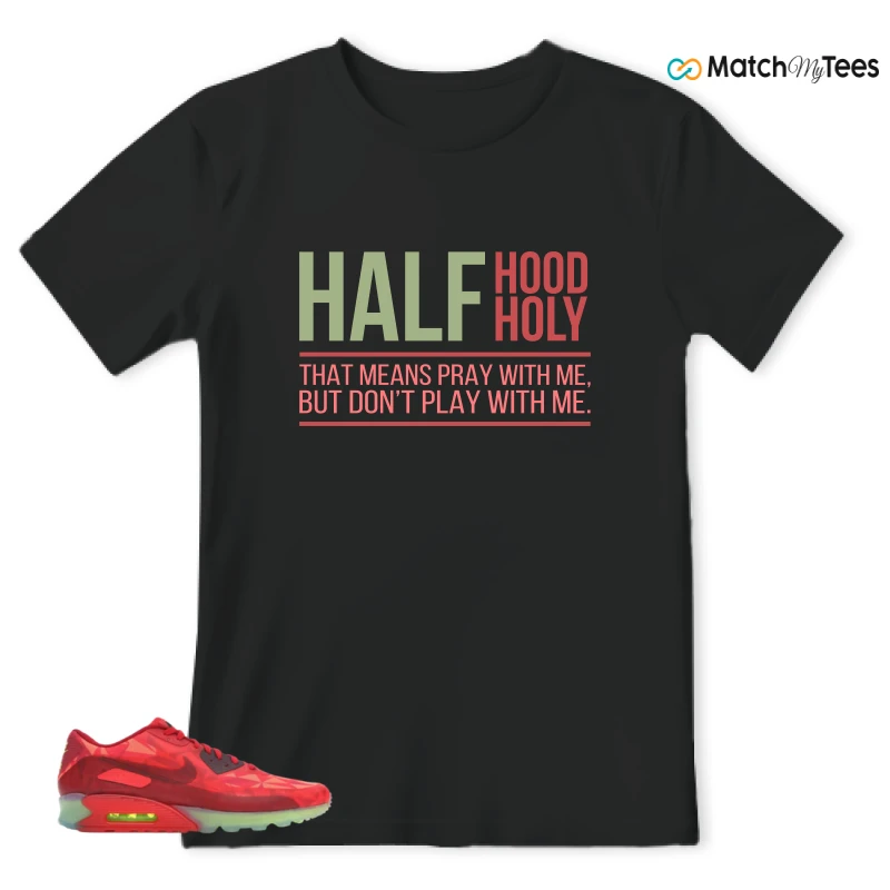 NIKE AIR MAX 90 ICE GYM RED SNEAKER Matching Tees t-shirt