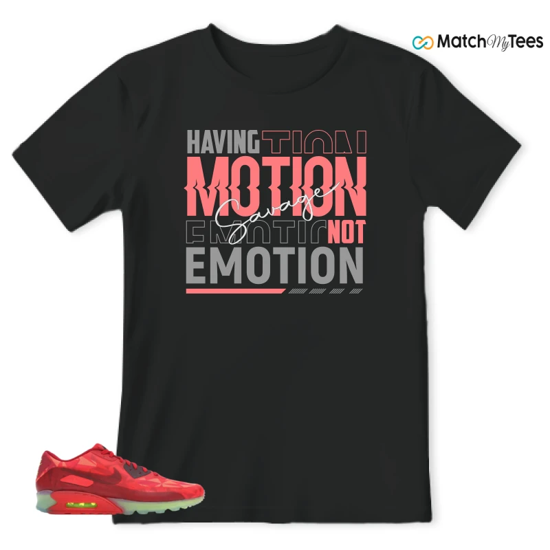 NIKE AIR MAX 90 ICE GYM RED SNEAKER Matching Tees t-shirt