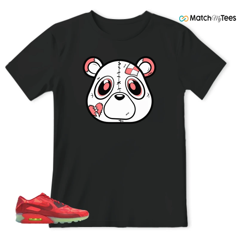 NIKE AIR MAX 90 ICE GYM RED SNEAKER Matching Tees t-shirt