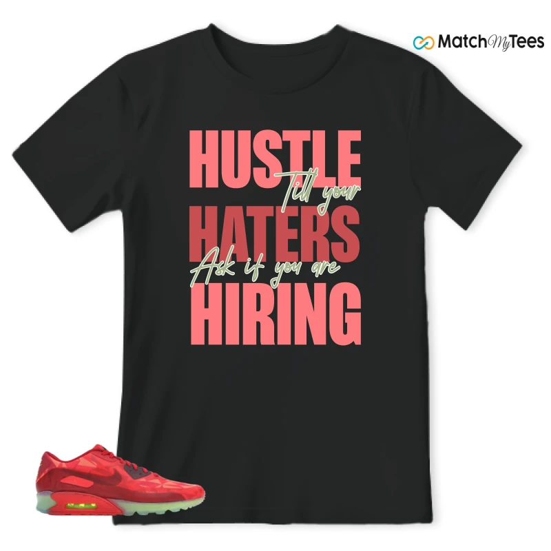 NIKE AIR MAX 90 ICE GYM RED SNEAKER Matching Tees t-shirt