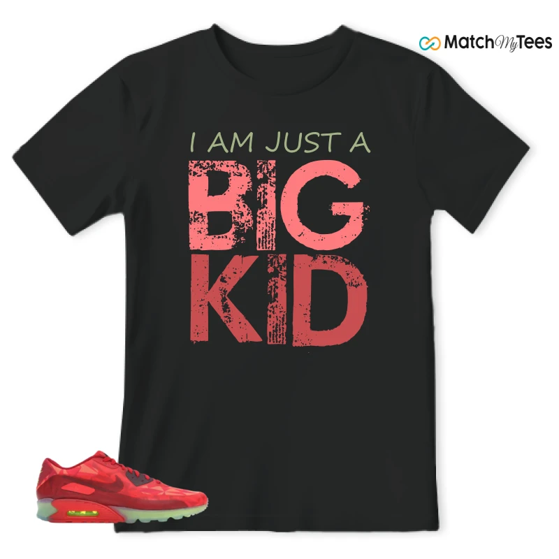 NIKE AIR MAX 90 ICE GYM RED SNEAKER Matching Tees t-shirt