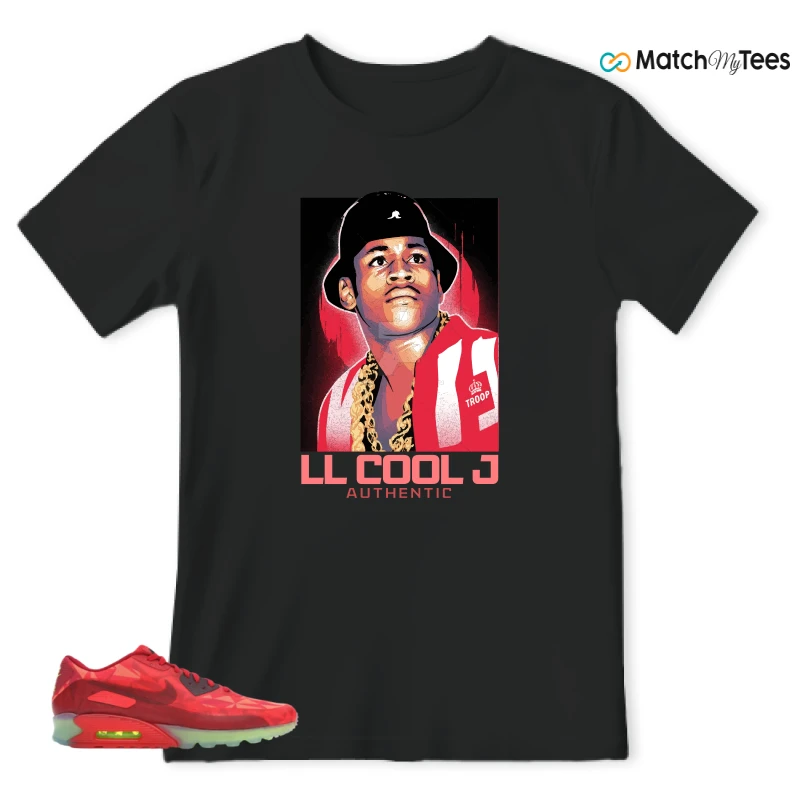 NIKE AIR MAX 90 ICE GYM RED SNEAKER Matching Tees t-shirt