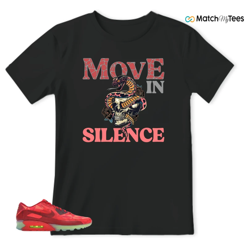 NIKE AIR MAX 90 ICE GYM RED SNEAKER Matching Tees t-shirt