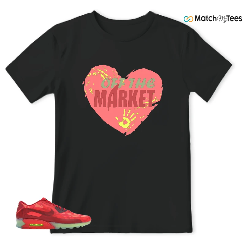 NIKE AIR MAX 90 ICE GYM RED SNEAKER Matching Tees t-shirt