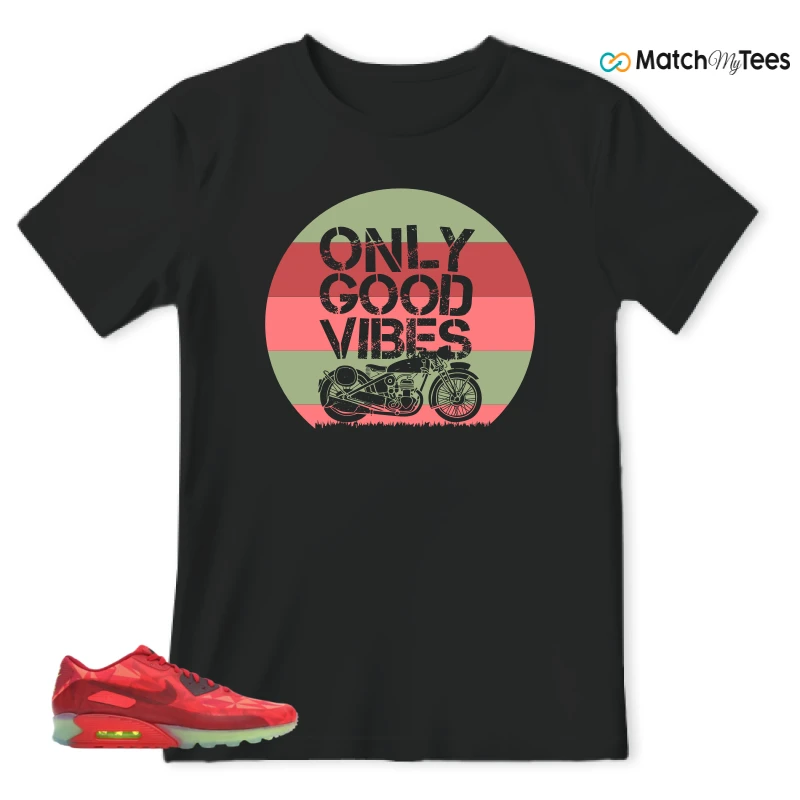 NIKE AIR MAX 90 ICE GYM RED SNEAKER Matching Tees t-shirt