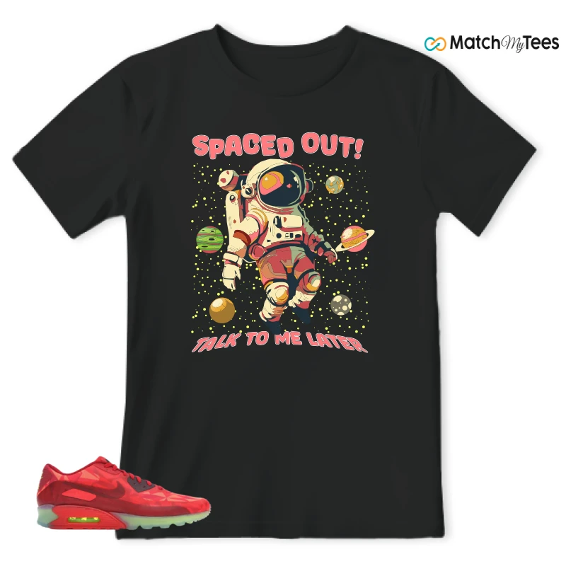 NIKE AIR MAX 90 ICE GYM RED SNEAKER Matching Tees t-shirt