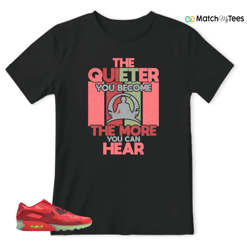 NIKE AIR MAX 90 ICE GYM RED SNEAKER Matching Tees t-shirt