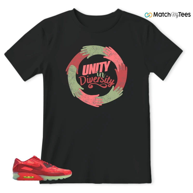 NIKE AIR MAX 90 ICE GYM RED SNEAKER Matching Tees t-shirt