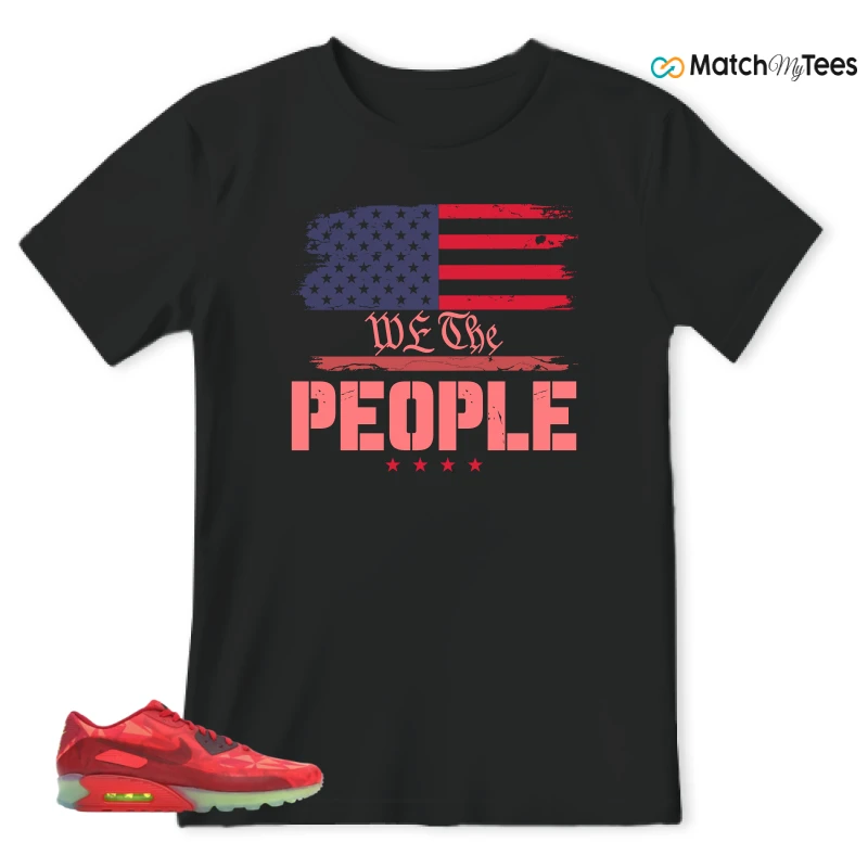 NIKE AIR MAX 90 ICE GYM RED SNEAKER Matching Tees t-shirt