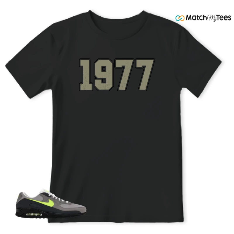 NIKE AIR MAX 90 NEON SNEAKER Matching Tees t-shirt