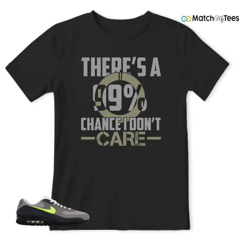 NIKE AIR MAX 90 NEON SNEAKER Matching Tees t-shirt