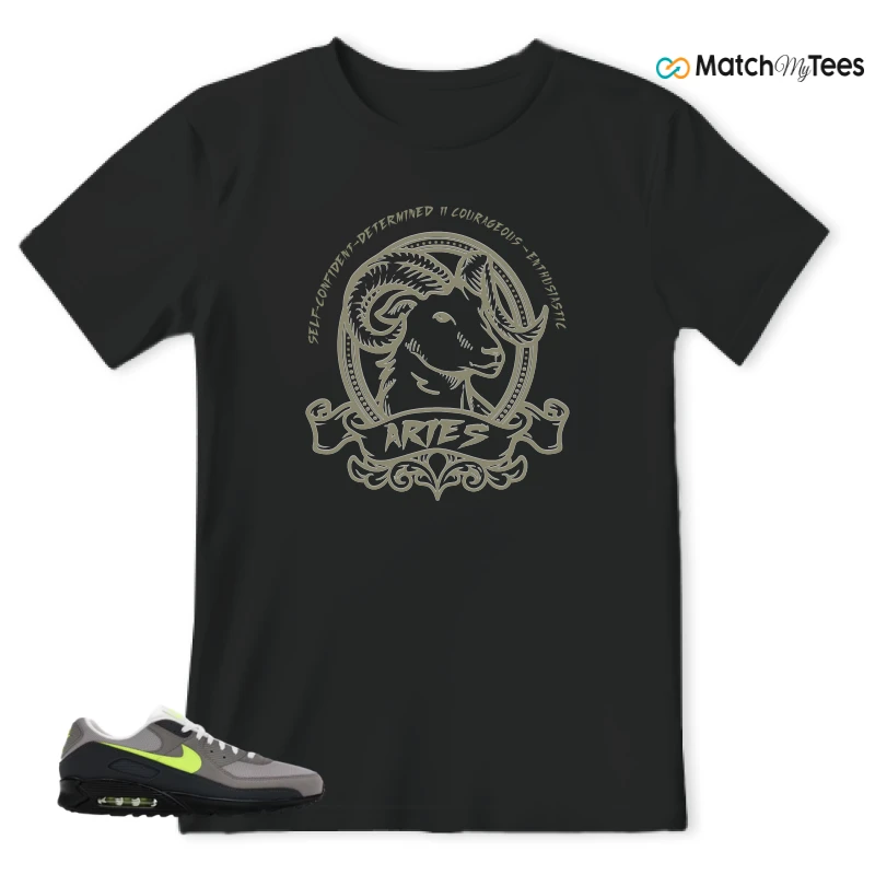 NIKE AIR MAX 90 NEON SNEAKER Matching Tees t-shirt