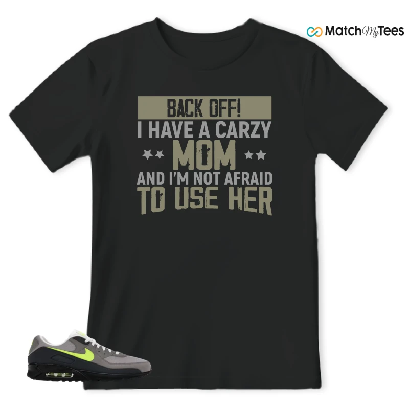 NIKE AIR MAX 90 NEON SNEAKER Matching Tees t-shirt