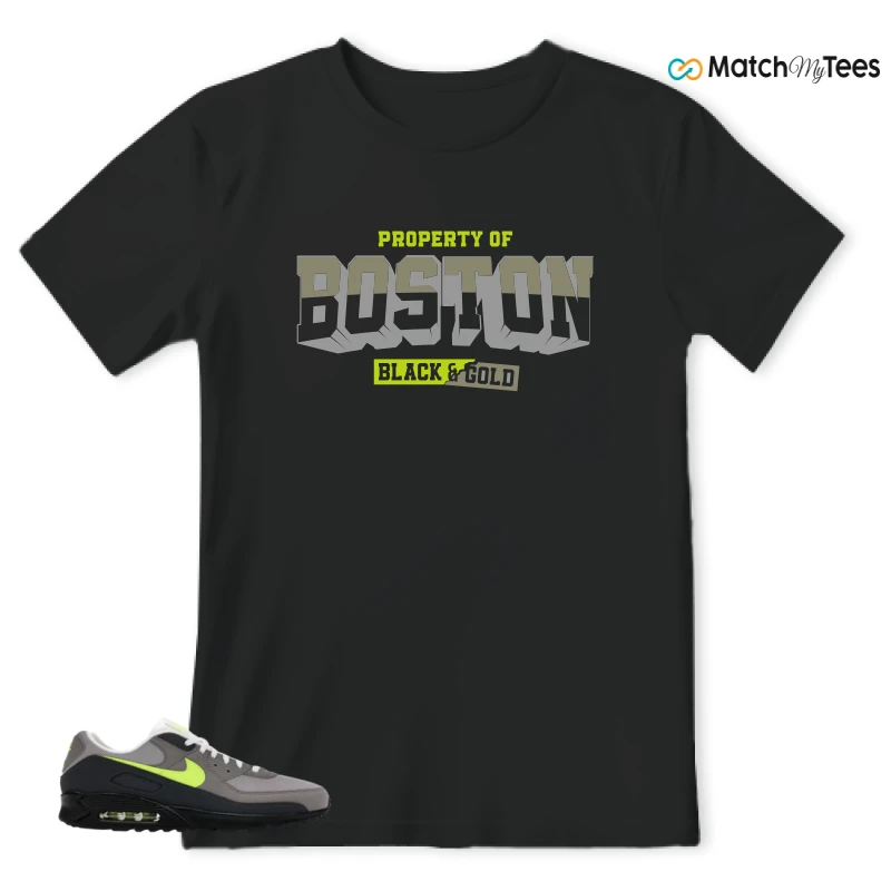 NIKE AIR MAX 90 NEON SNEAKER Matching Tees t-shirt