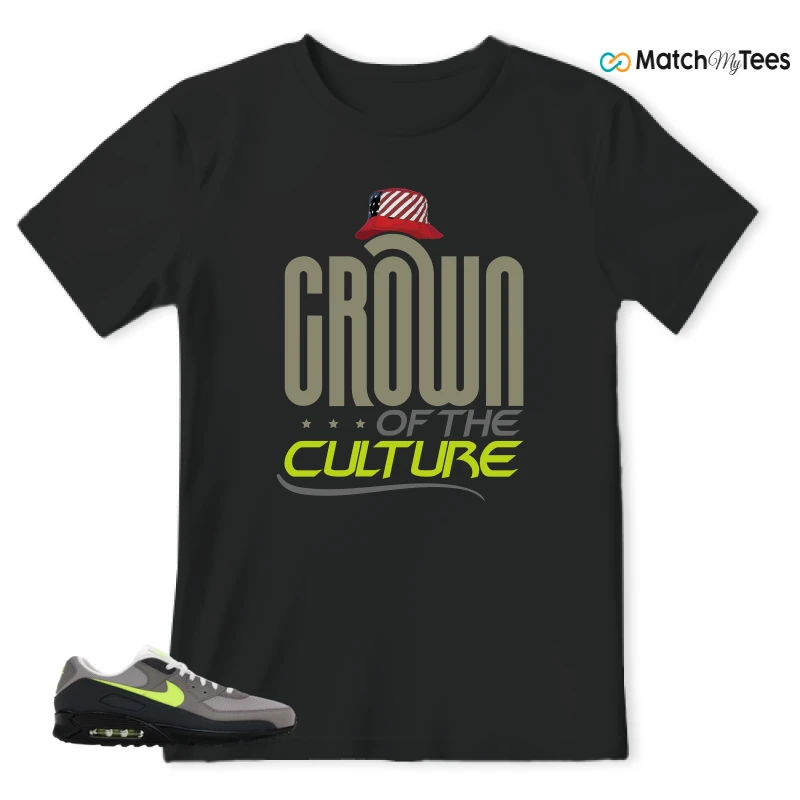 NIKE AIR MAX 90 NEON SNEAKER Matching Tees t-shirt