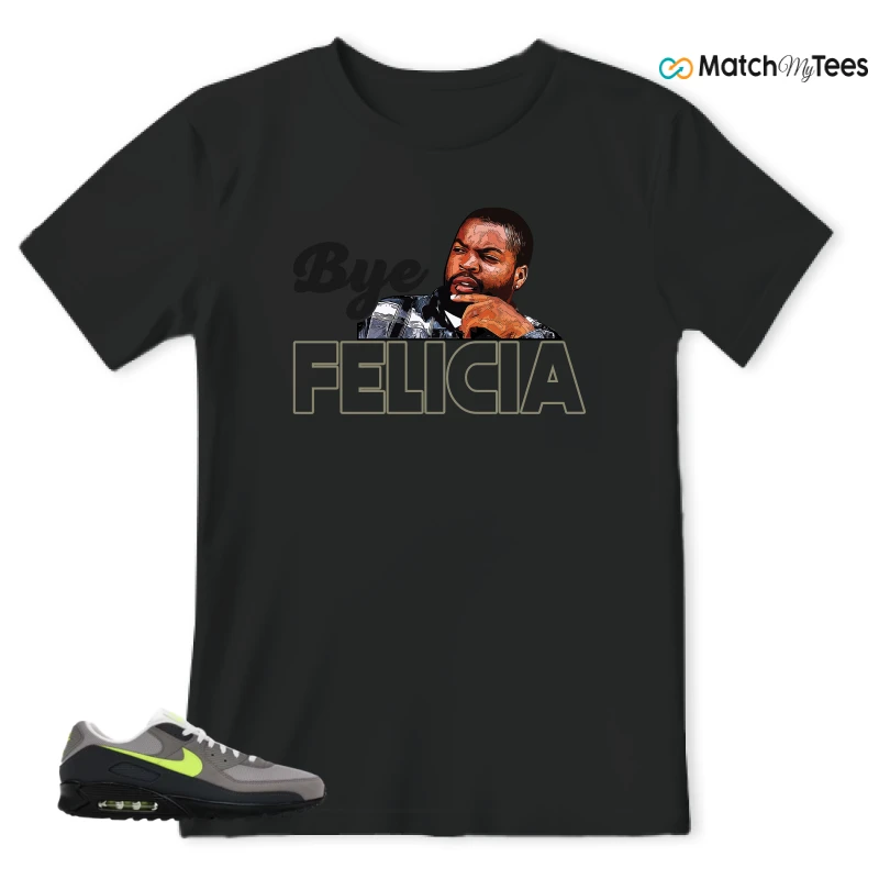 NIKE AIR MAX 90 NEON SNEAKER Matching Tees t-shirt