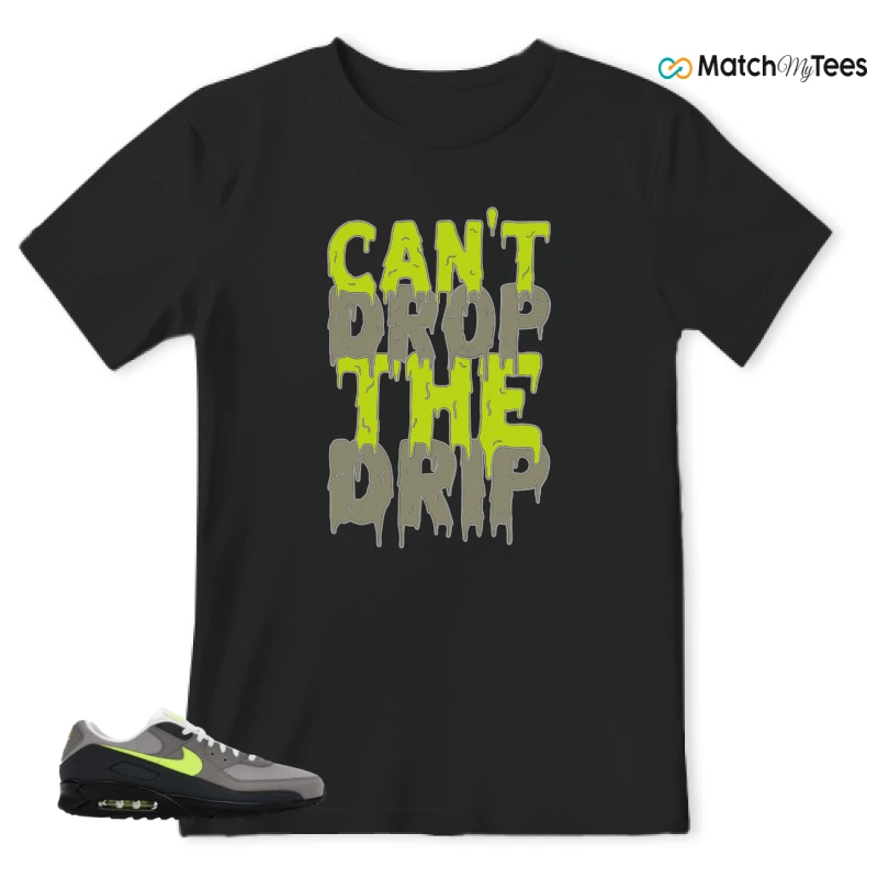 NIKE AIR MAX 90 NEON SNEAKER Matching Tees t-shirt