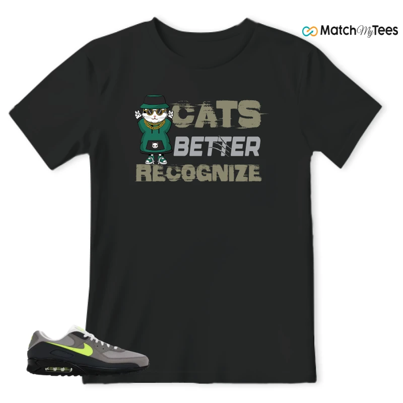 NIKE AIR MAX 90 NEON SNEAKER Matching Tees t-shirt