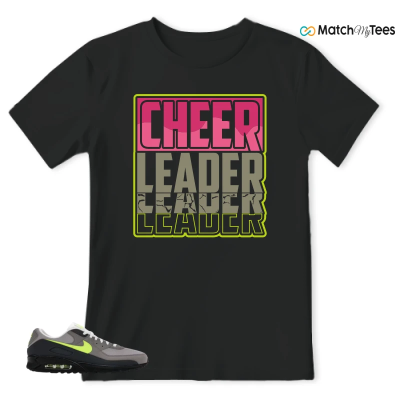 NIKE AIR MAX 90 NEON SNEAKER Matching Tees t-shirt