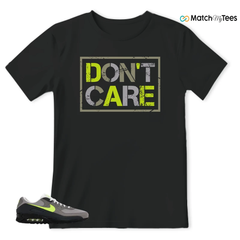 NIKE AIR MAX 90 NEON SNEAKER Matching Tees t-shirt