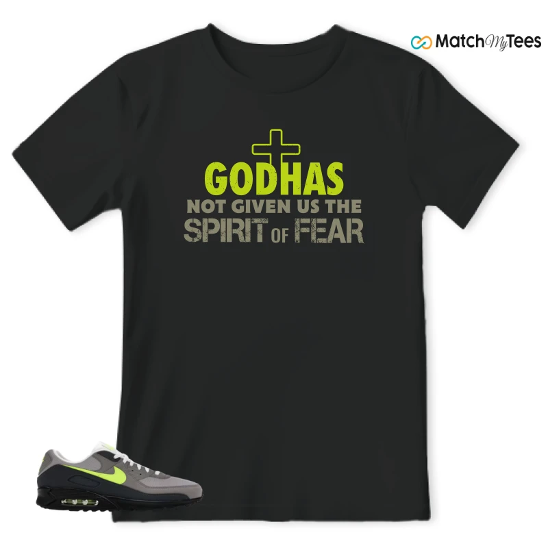 NIKE AIR MAX 90 NEON SNEAKER Matching Tees t-shirt