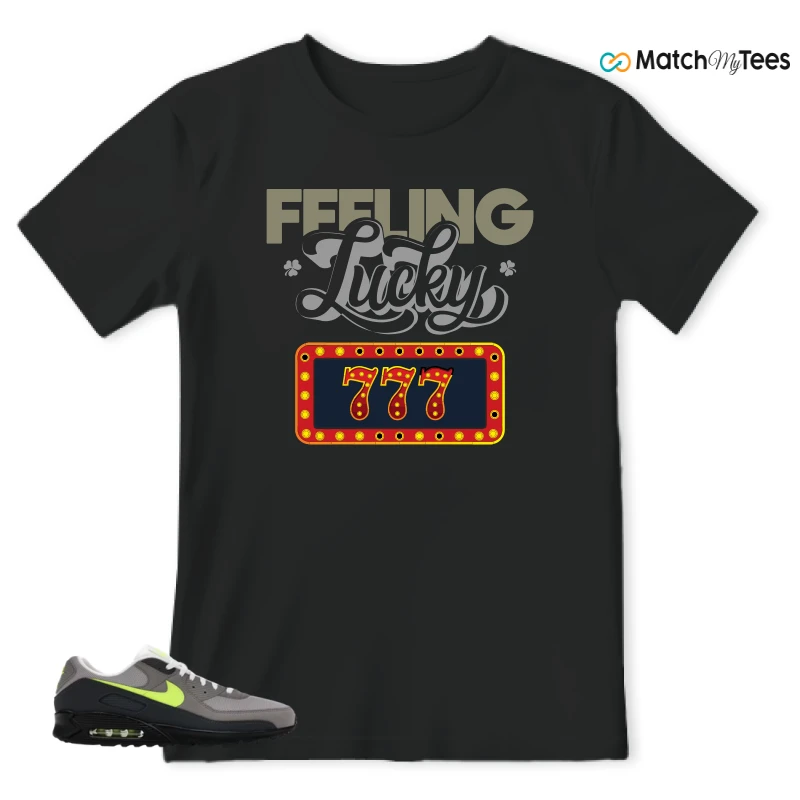 NIKE AIR MAX 90 NEON SNEAKER Matching Tees t-shirt