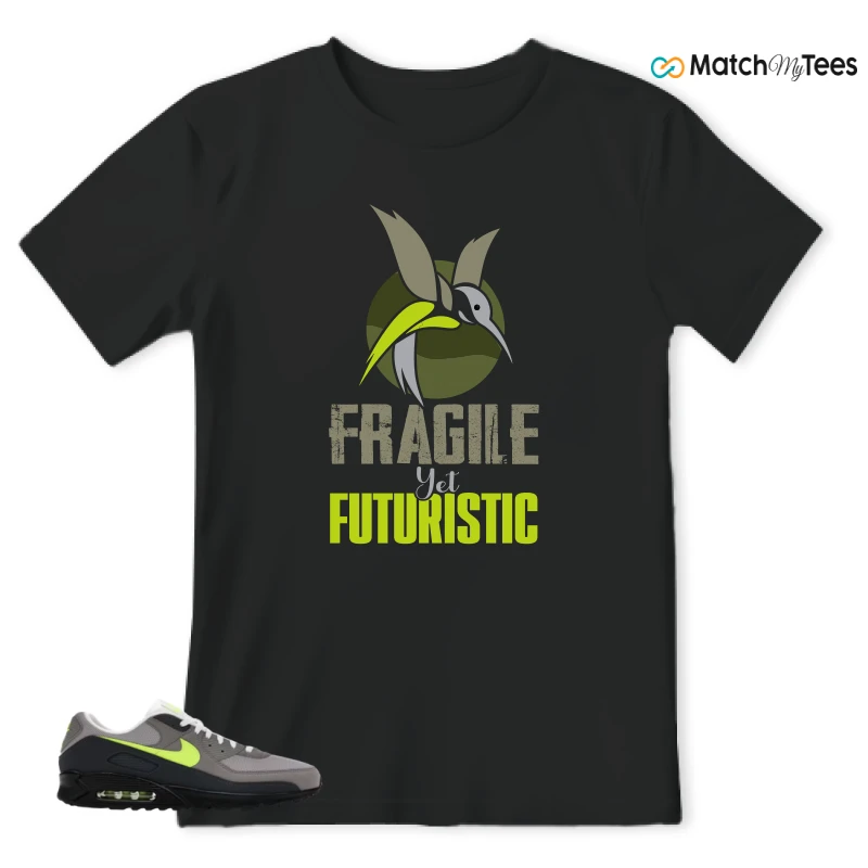 NIKE AIR MAX 90 NEON SNEAKER Matching Tees t-shirt