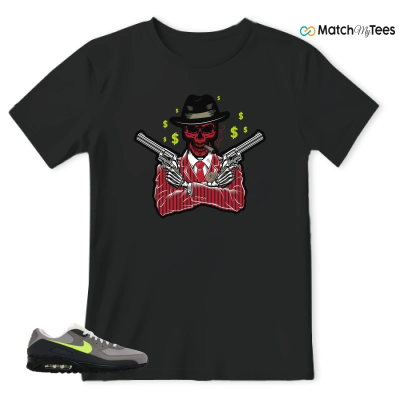 NIKE AIR MAX 90 NEON SNEAKER Matching Tees t-shirt