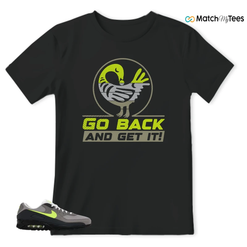 NIKE AIR MAX 90 NEON SNEAKER Matching Tees t-shirt