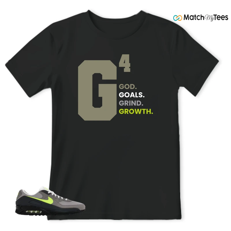 NIKE AIR MAX 90 NEON SNEAKER Matching Tees t-shirt