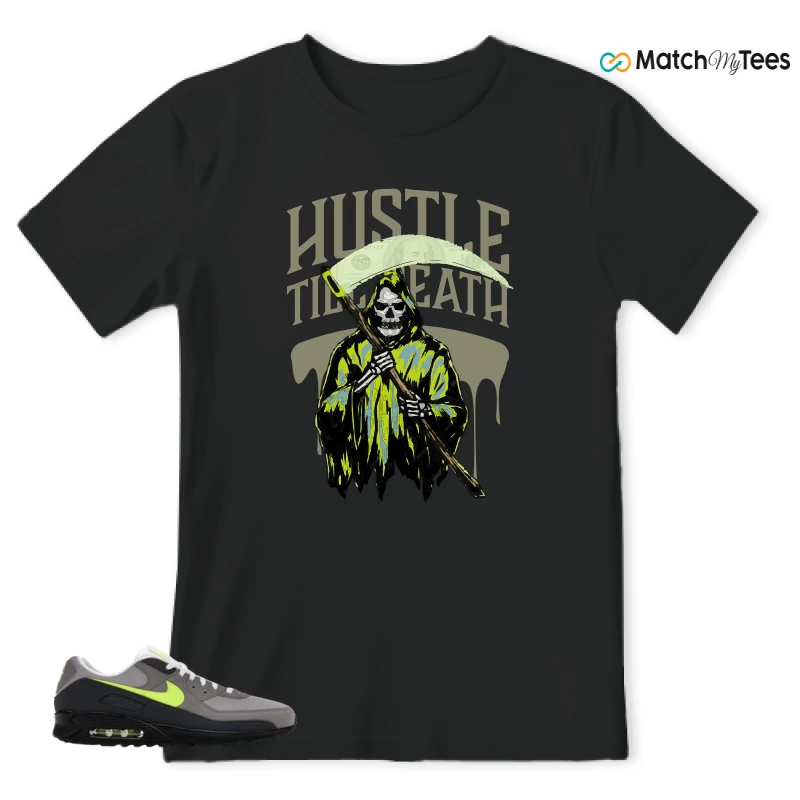 NIKE AIR MAX 90 NEON SNEAKER Matching Tees t-shirt