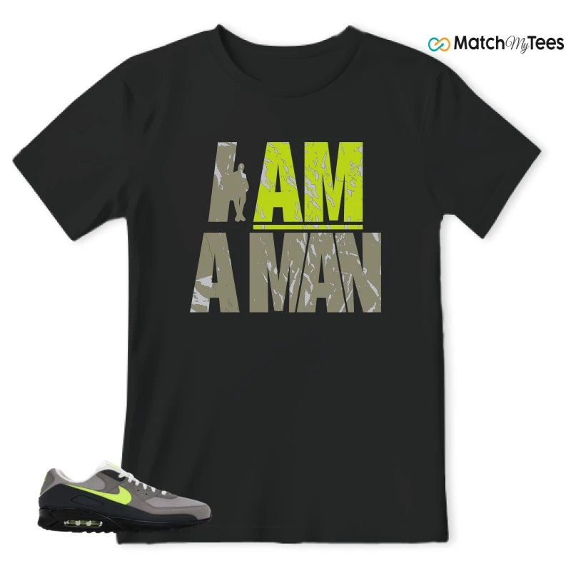 NIKE AIR MAX 90 NEON SNEAKER Matching Tees t-shirt