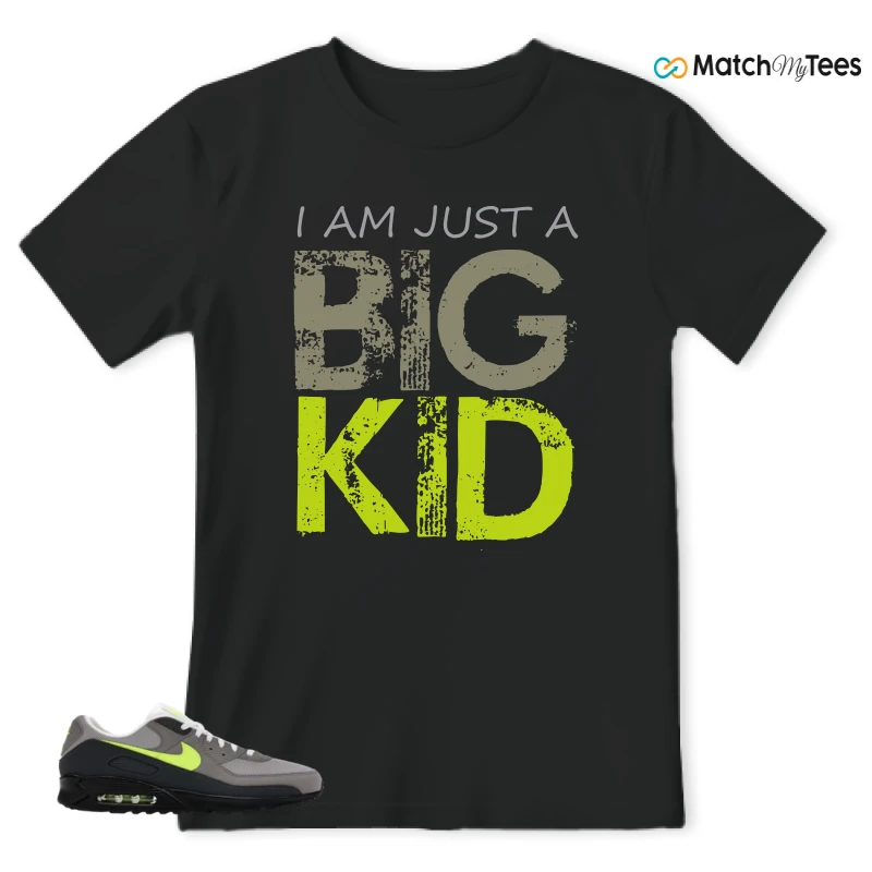 NIKE AIR MAX 90 NEON SNEAKER Matching Tees t-shirt