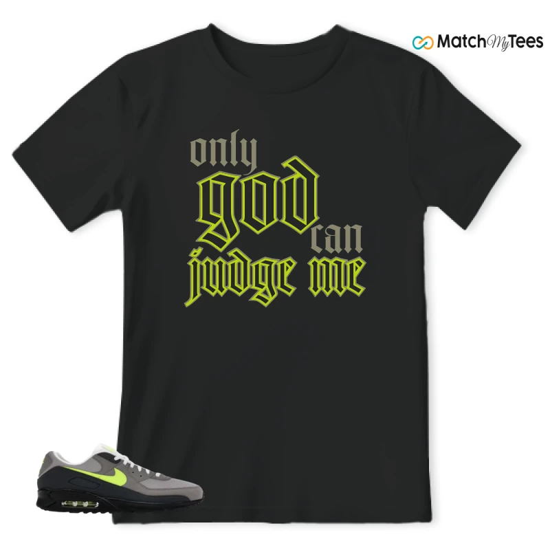NIKE AIR MAX 90 NEON SNEAKER Matching Tees t-shirt