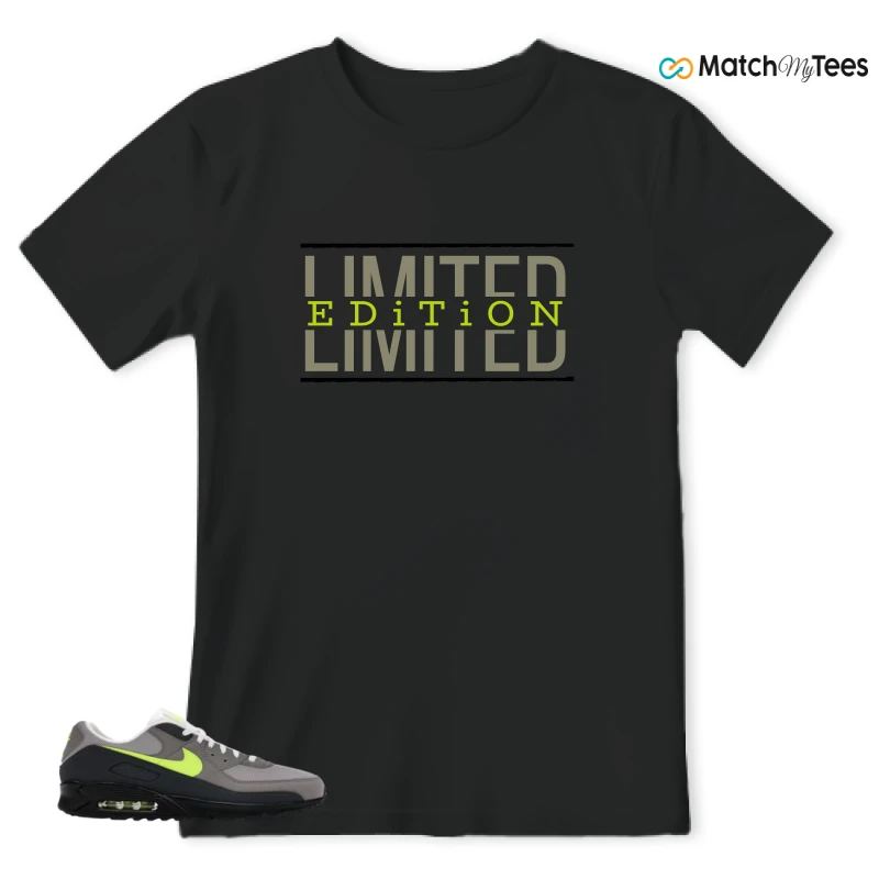 NIKE AIR MAX 90 NEON SNEAKER Matching Tees t-shirt