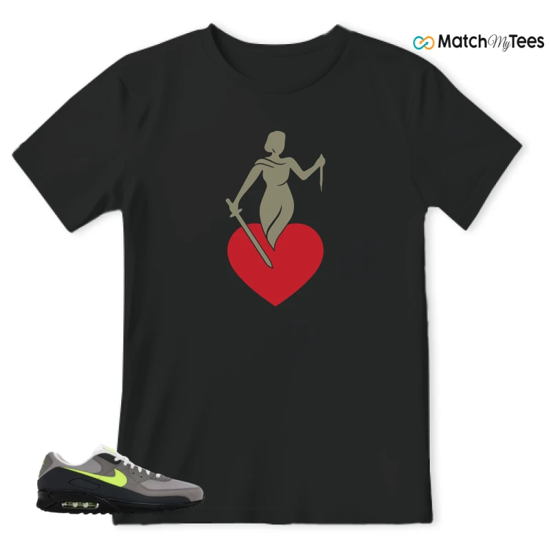 NIKE AIR MAX 90 NEON SNEAKER Matching Tees t-shirt