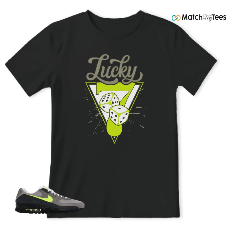 NIKE AIR MAX 90 NEON SNEAKER Matching Tees t-shirt