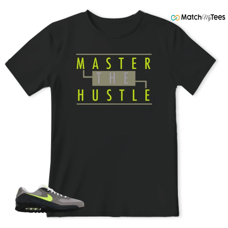 NIKE AIR MAX 90 NEON SNEAKER Matching Tees t-shirt