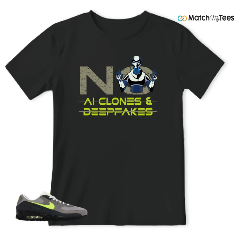 NIKE AIR MAX 90 NEON SNEAKER Matching Tees t-shirt