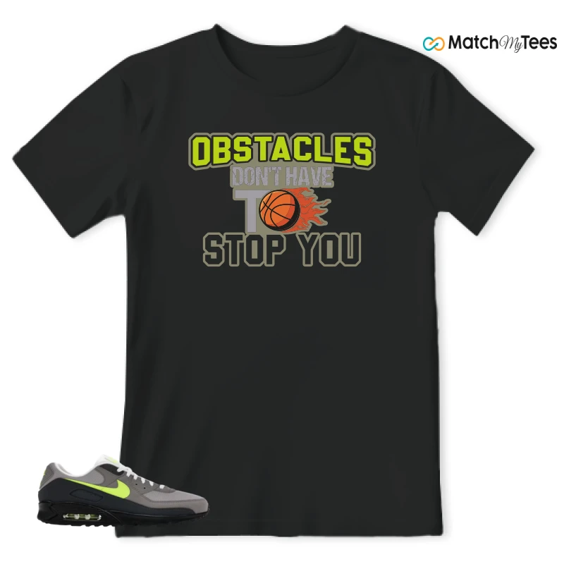 NIKE AIR MAX 90 NEON SNEAKER Matching Tees t-shirt