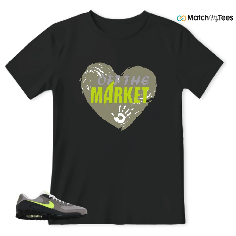 NIKE AIR MAX 90 NEON SNEAKER Matching Tees t-shirt