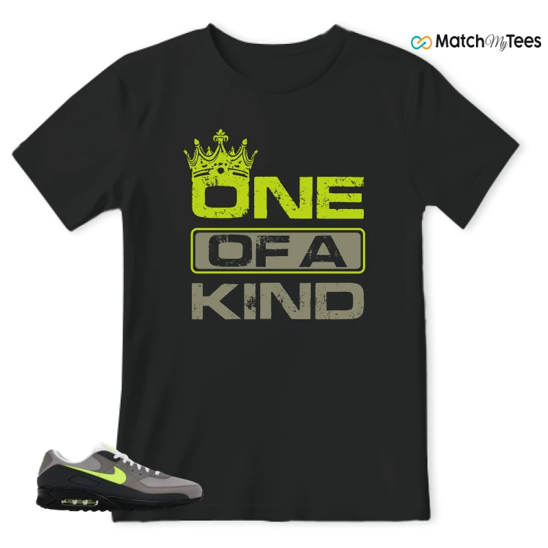 NIKE AIR MAX 90 NEON SNEAKER Matching Tees t-shirt