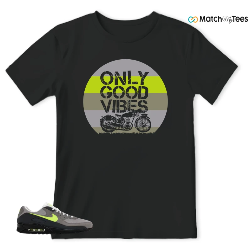 NIKE AIR MAX 90 NEON SNEAKER Matching Tees t-shirt