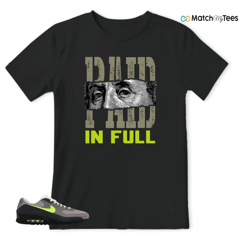 NIKE AIR MAX 90 NEON SNEAKER Matching Tees t-shirt