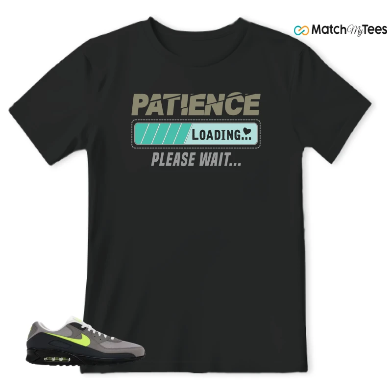 NIKE AIR MAX 90 NEON SNEAKER Matching Tees t-shirt
