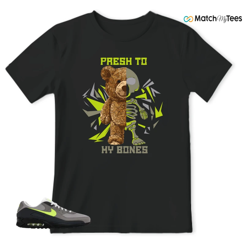 NIKE AIR MAX 90 NEON SNEAKER Matching Tees t-shirt
